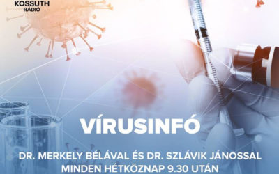 Vírusinfó: járványügyi szakértők válaszolnak a hallgatók kérdéseire a Kossuth Rádióban